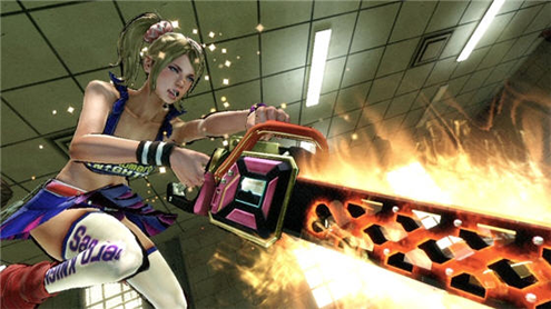 Test de Lollipop Chainsaw : sucettes contre zombies